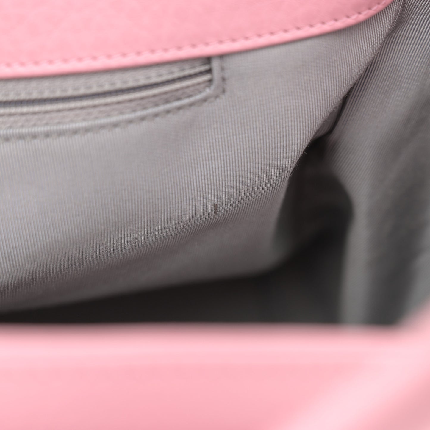 Calfskin Cerf Executive Shopper Tote Pink