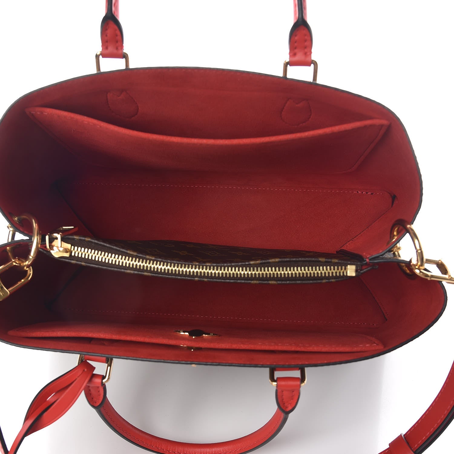 Louis Vuitton Monogram Flower Tote Coquelicot 5 of 9