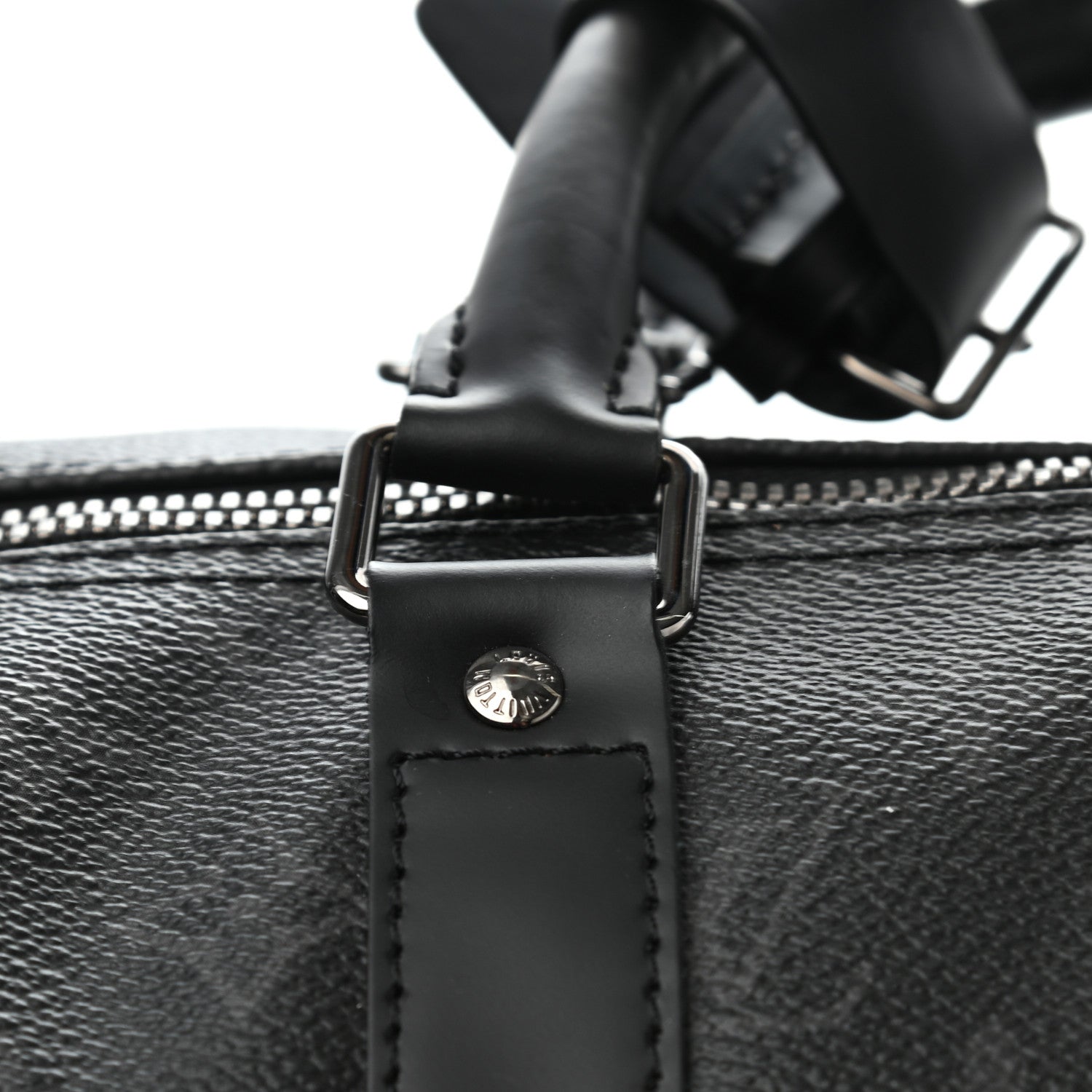 Louis Vuitton Monogram Eclipse Keepall Bandouliere 45 10 of 10