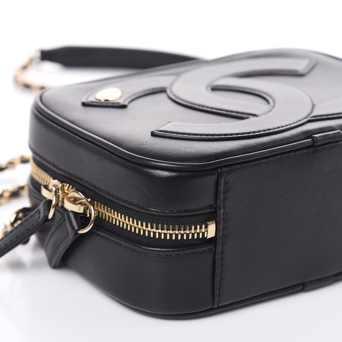 Calfskin CC Mania Camera Case Black