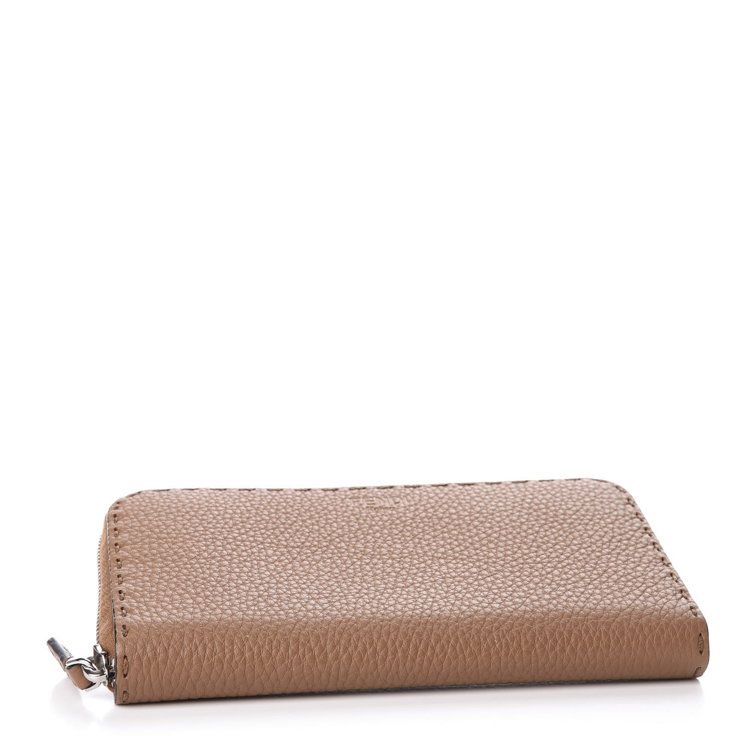 Fendi Cuoio Romano Selleria Zip Around Wallet Mou 3 of 9
