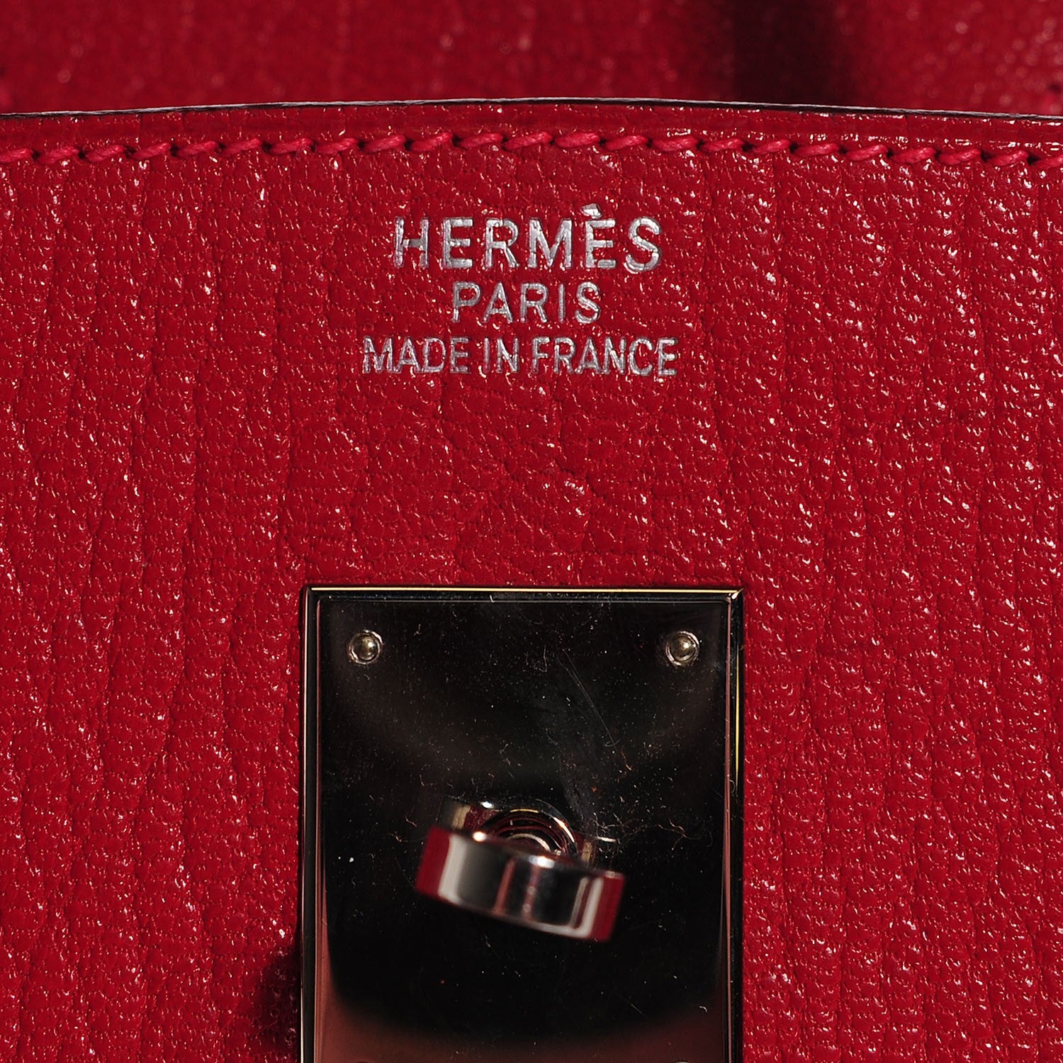 Hermes Chevre de Coromandel Birkin 35 Rouge Vif 11 of 25