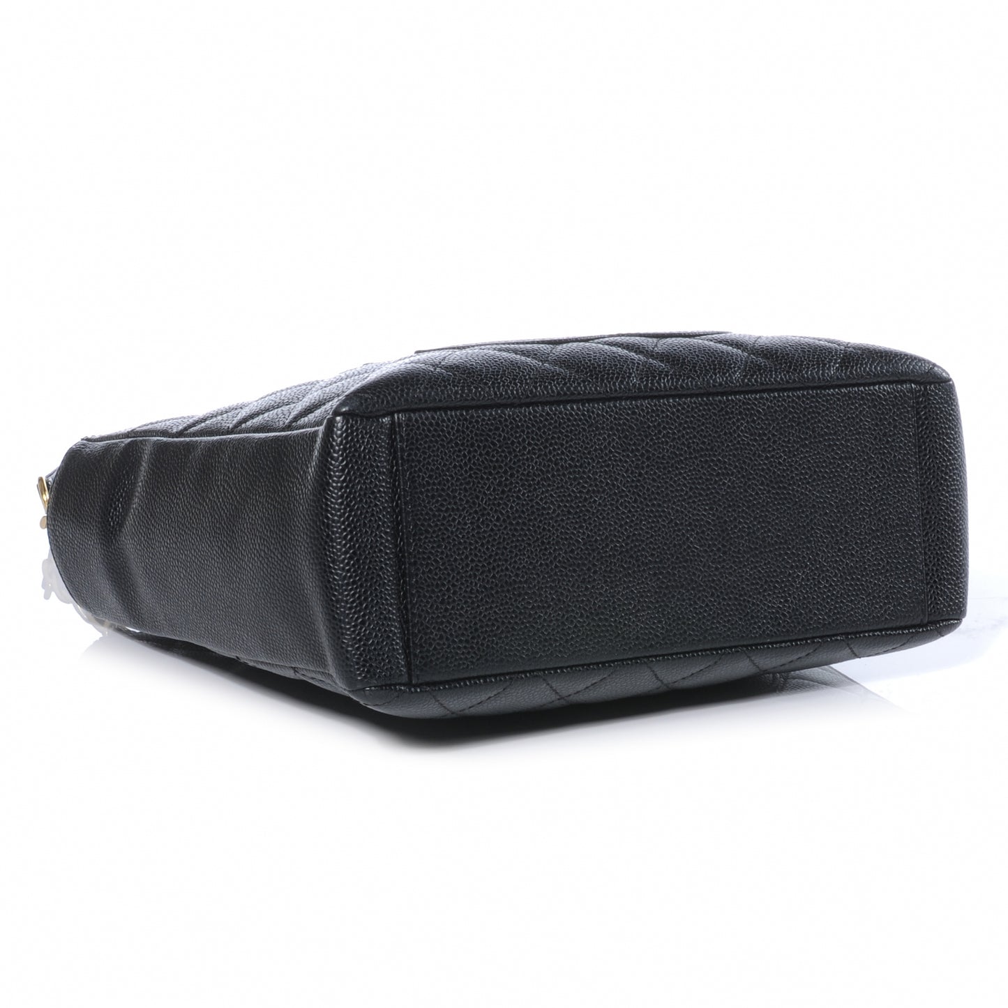 Caviar Petit Shopping Tote PST Black
