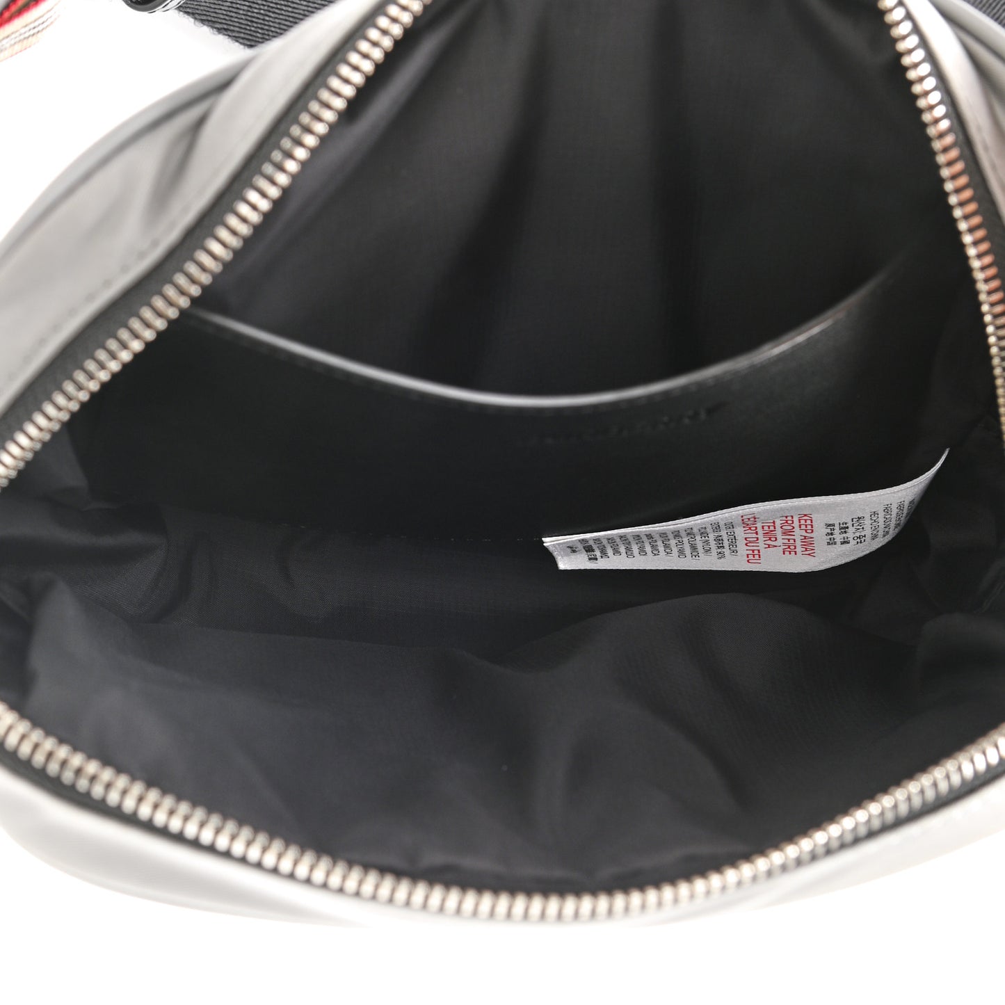 Econyl Horseferry Print Bum Bag Grey