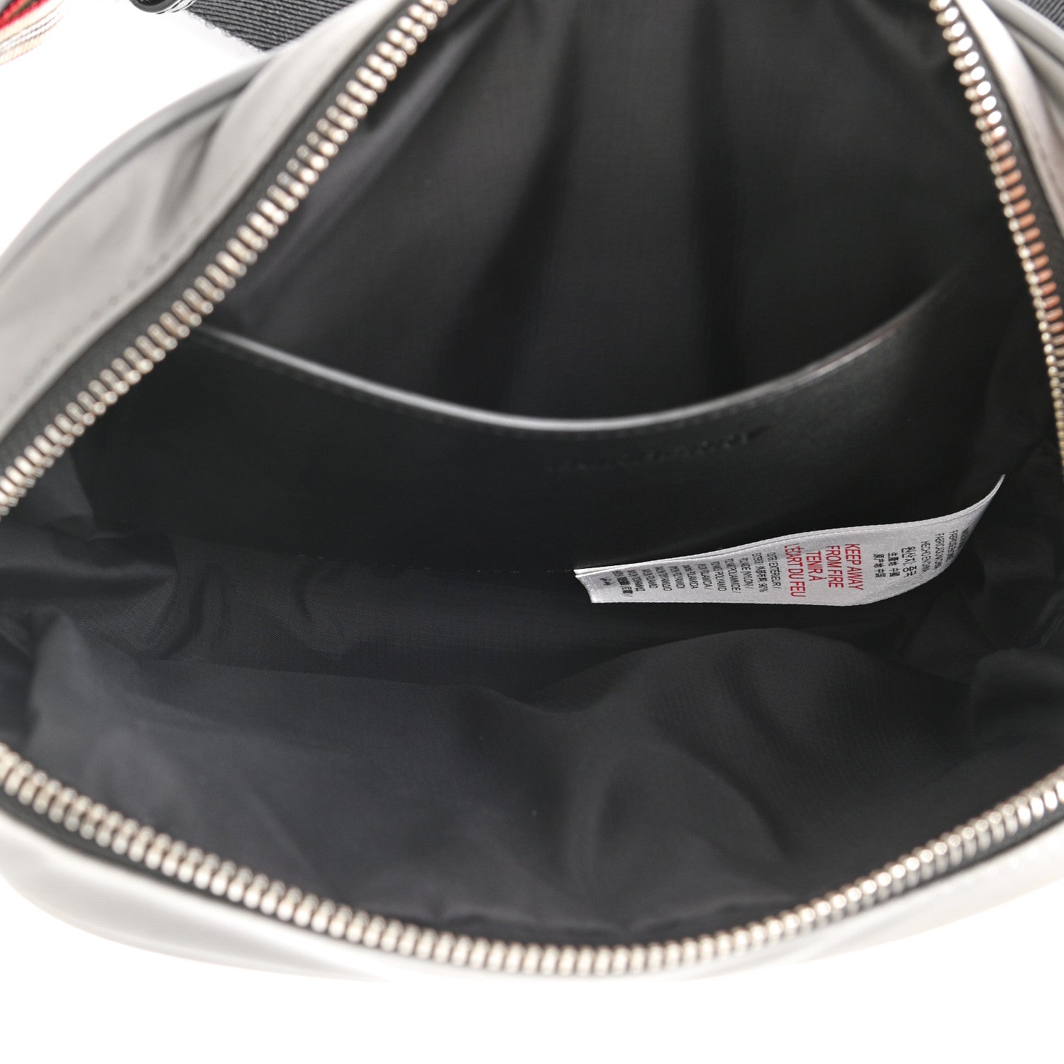 Burberry Econyl Horseferry Print Bum Bag Grey 5 of 12