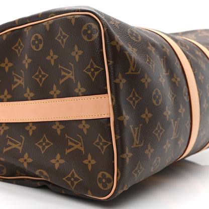Louis Vuitton Monogram Keepall Bandouliere 45 9 of 10