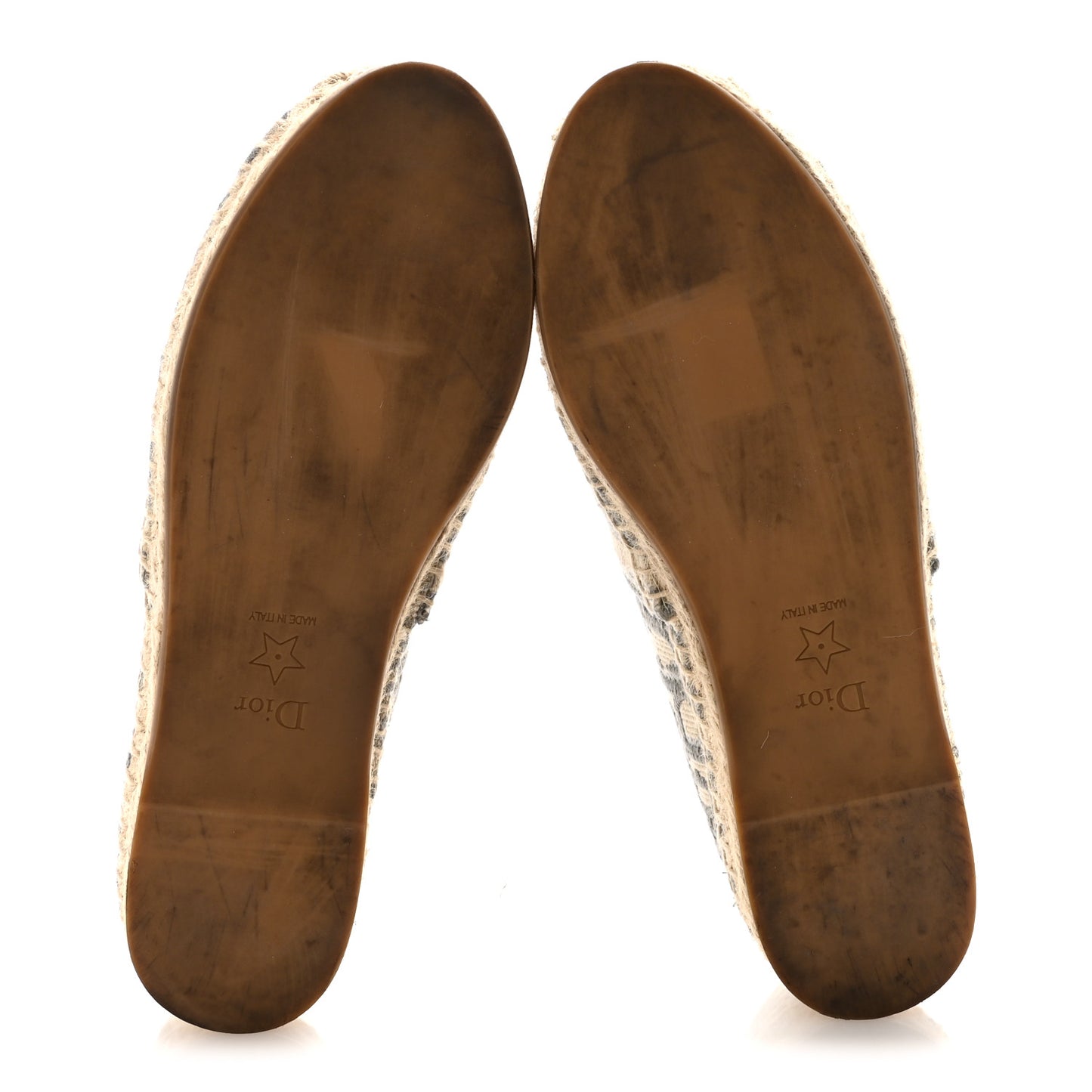 Oblique Embroidered Granville 15mm Espadrilles 35.5 Grey Stone