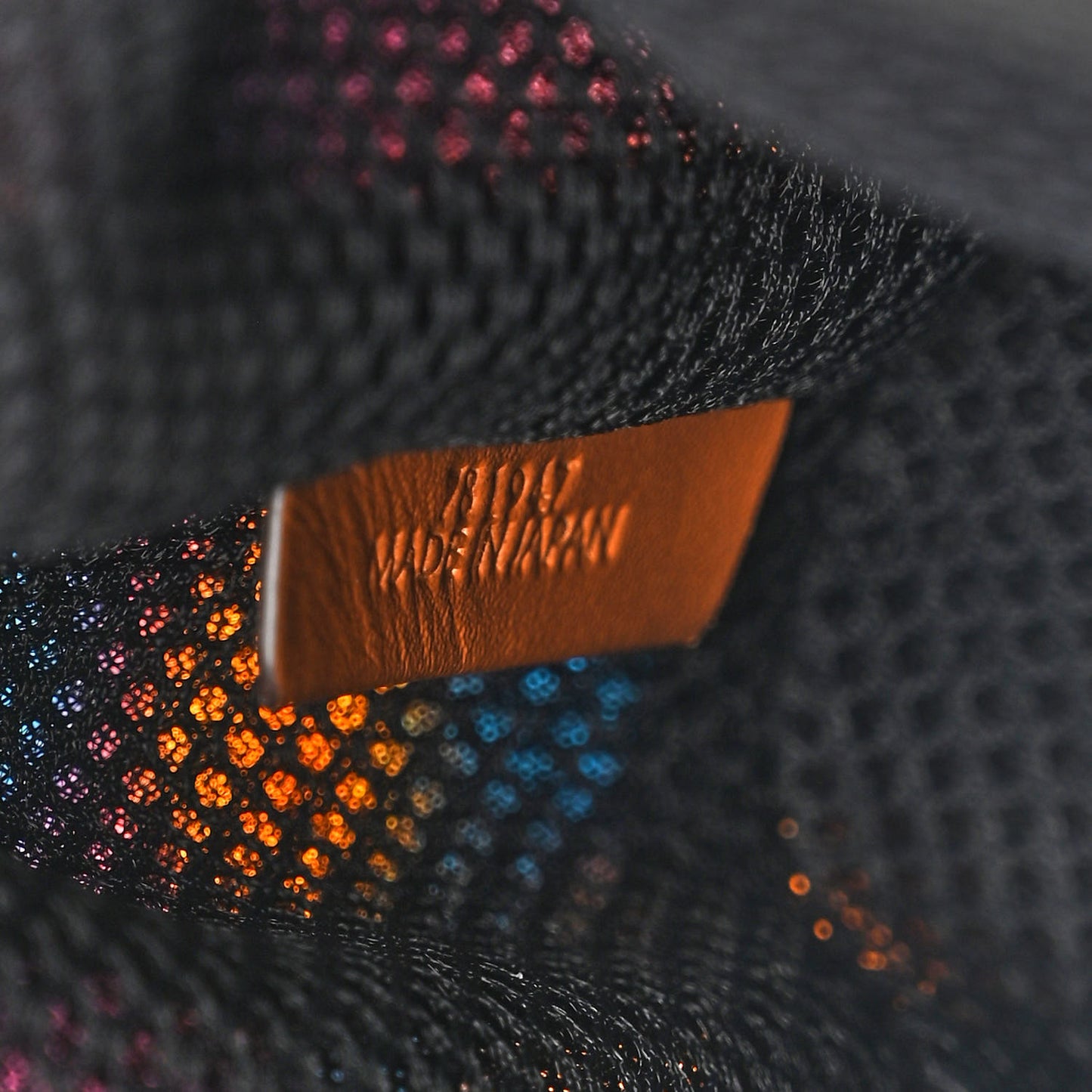 Neoprene Wool Camouflage Eye/LOEWE/Nature Chalk Drawstring Bag Black Multicolor