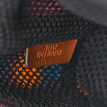 Loewe Neoprene Wool Camouflage Eye/LOEWE/Nature Chalk Drawstring Bag Black Multicolor 7 of 10