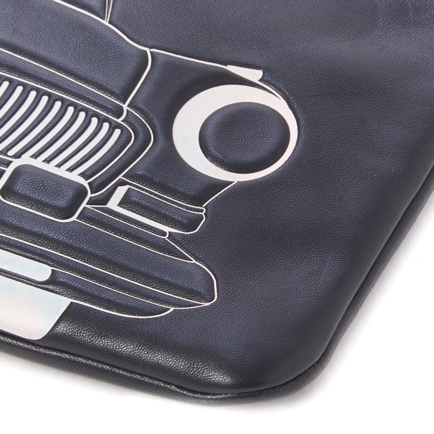 Chanel Lambskin Medium Cuba Car Cosmetic Case Black 7 of 8