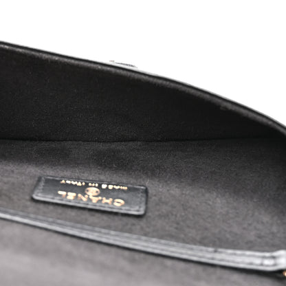 Chanel Caviar Quilted Chain Glasses Case Black 5 of 11