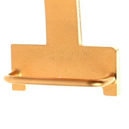 Hermes Box Togo 32mm H Belt 80 Black Gold 6 of 9