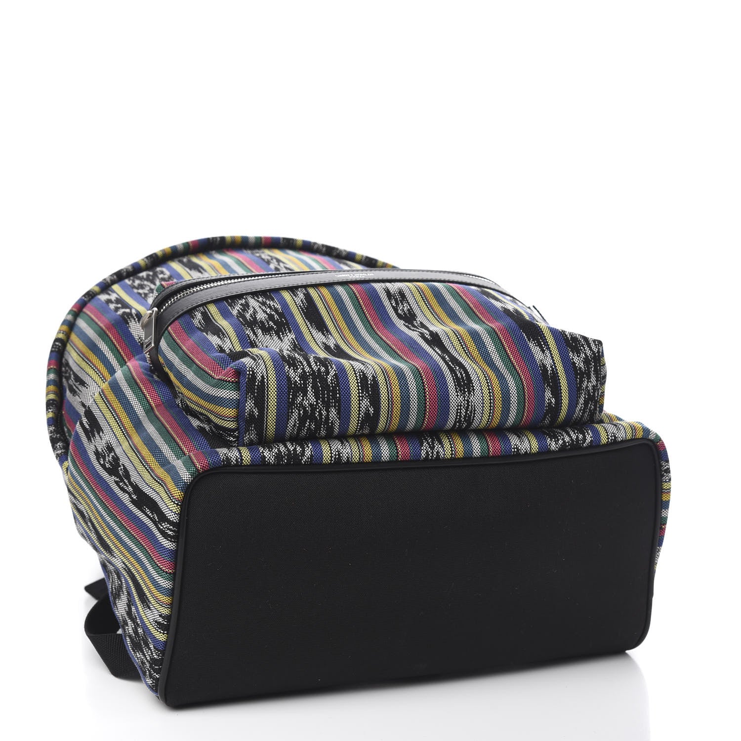 Saint Laurent Canvas Ikat City Backpack Multicolor 3 of 9