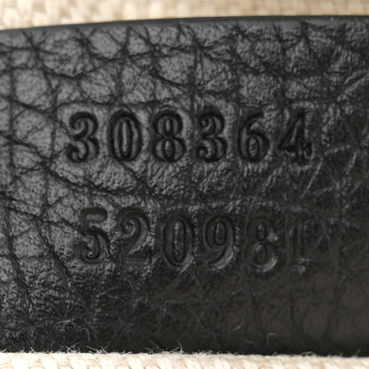 Gucci Pebbled Calfskin Small Soho Disco Bag Black 7 of 13