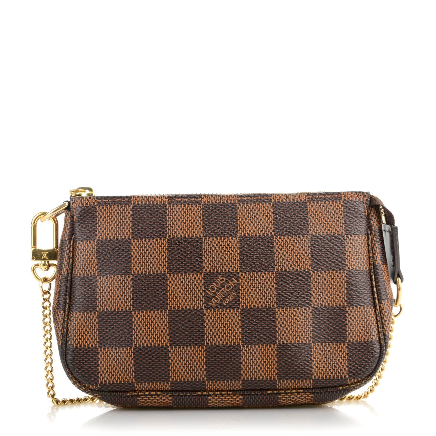Louis Vuitton Damier Ebene Mini Pochette Accessories 1 of 7