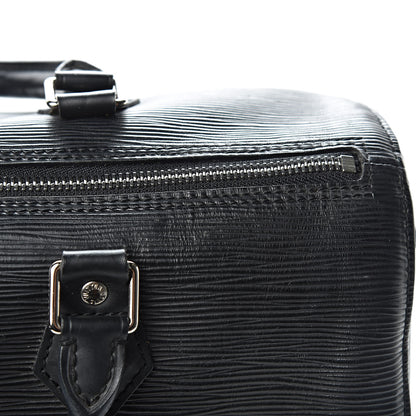 Louis Vuitton Epi Speedy 30 Black 14 of 15