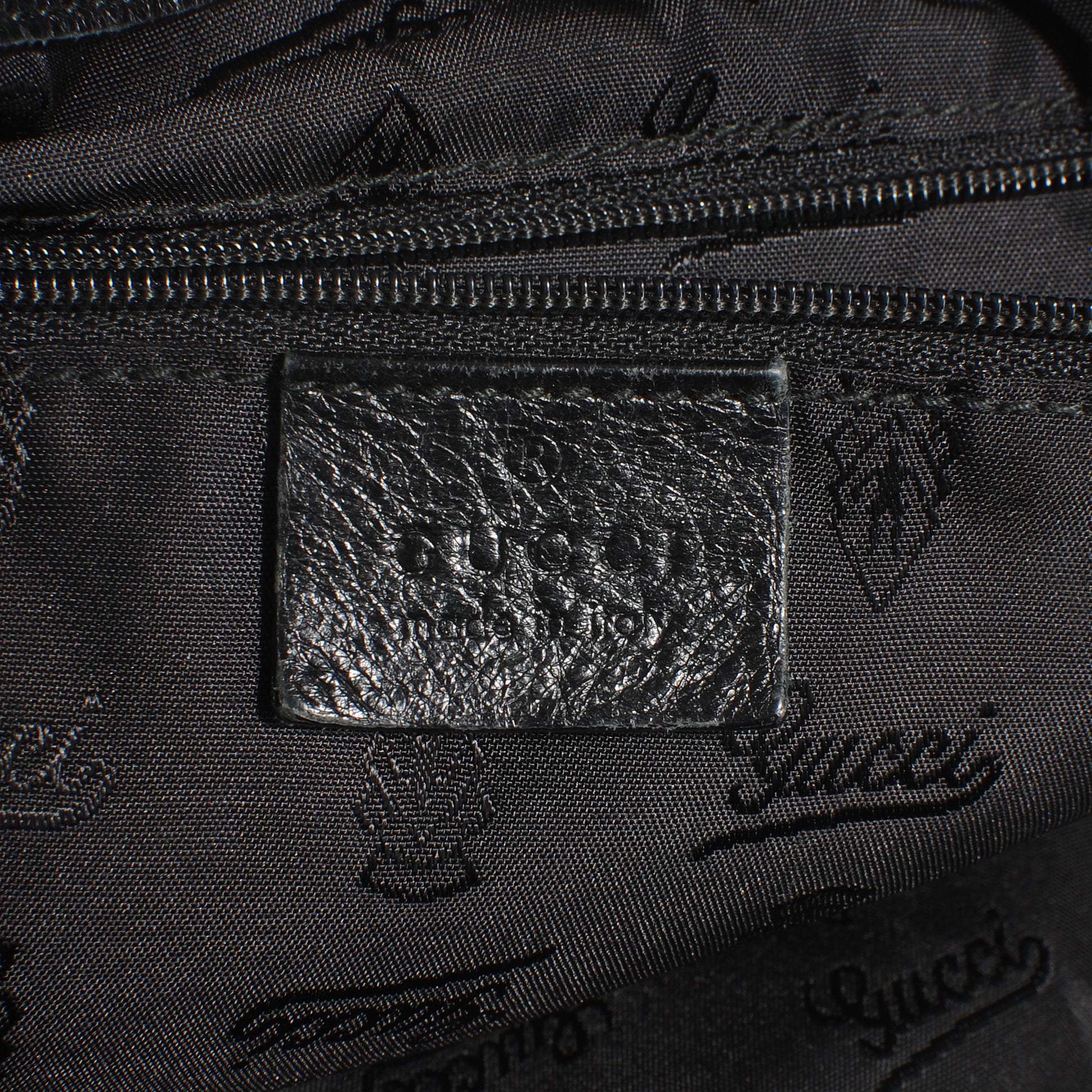 Gucci Guccissima New Ladies Web Hobo Black 6 of 8