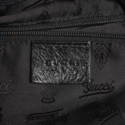 Gucci Guccissima New Ladies Web Hobo Black 6 of 8