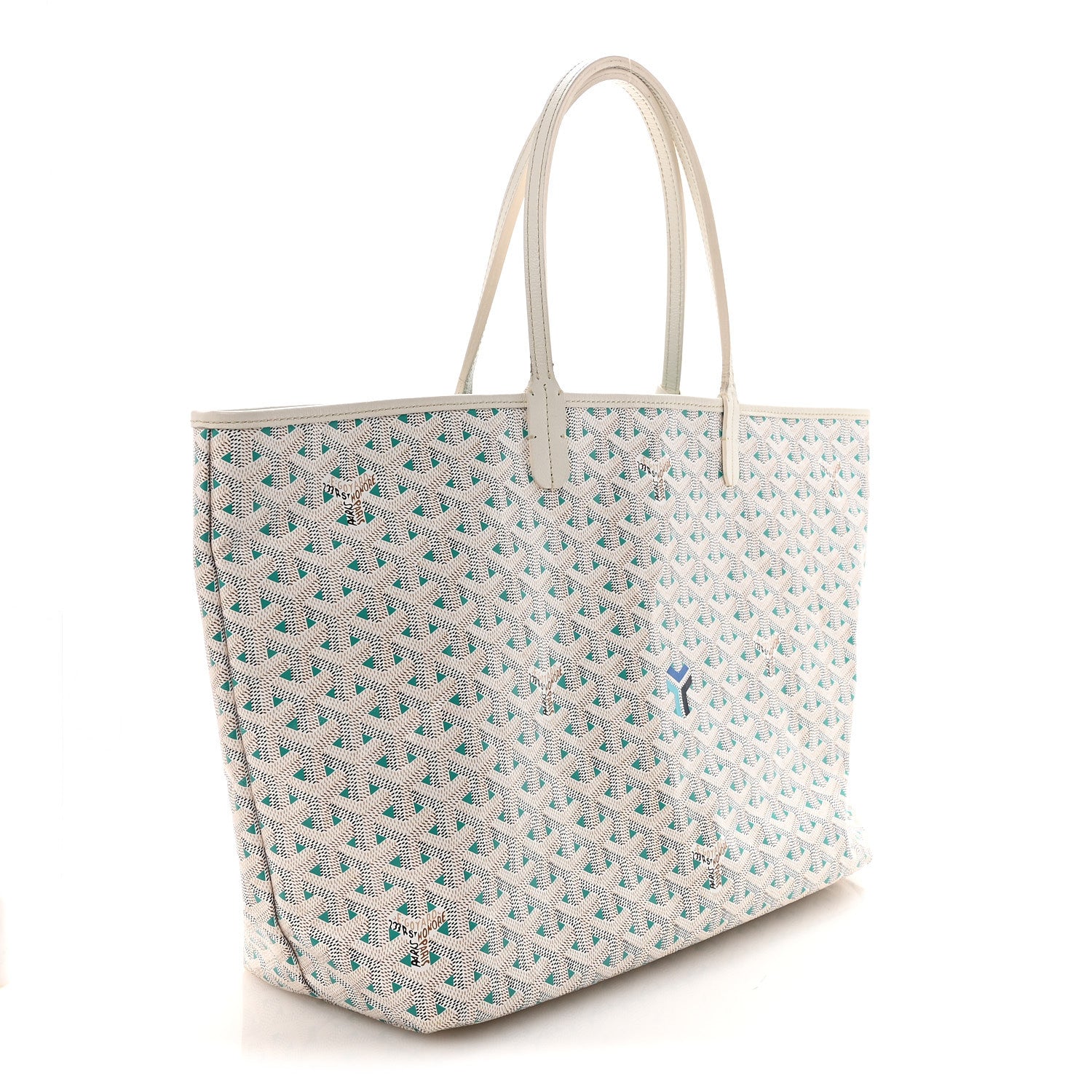 Goyard Goyardine Saint Louis Claire Voie PM White Opaline 4 of 9