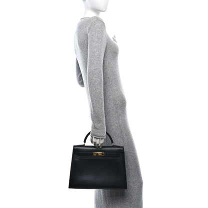 Hermes Box Kelly Sellier 32 Black 2 of 14