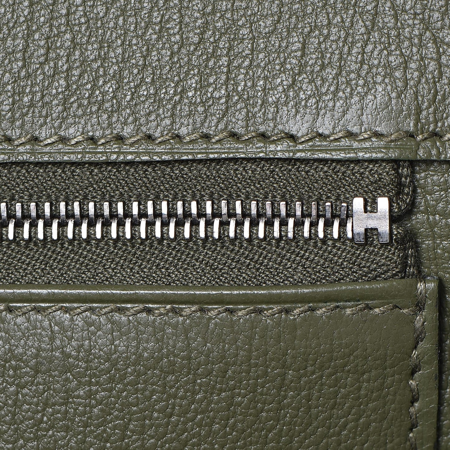 Togo Birkin 35 Vert Olive