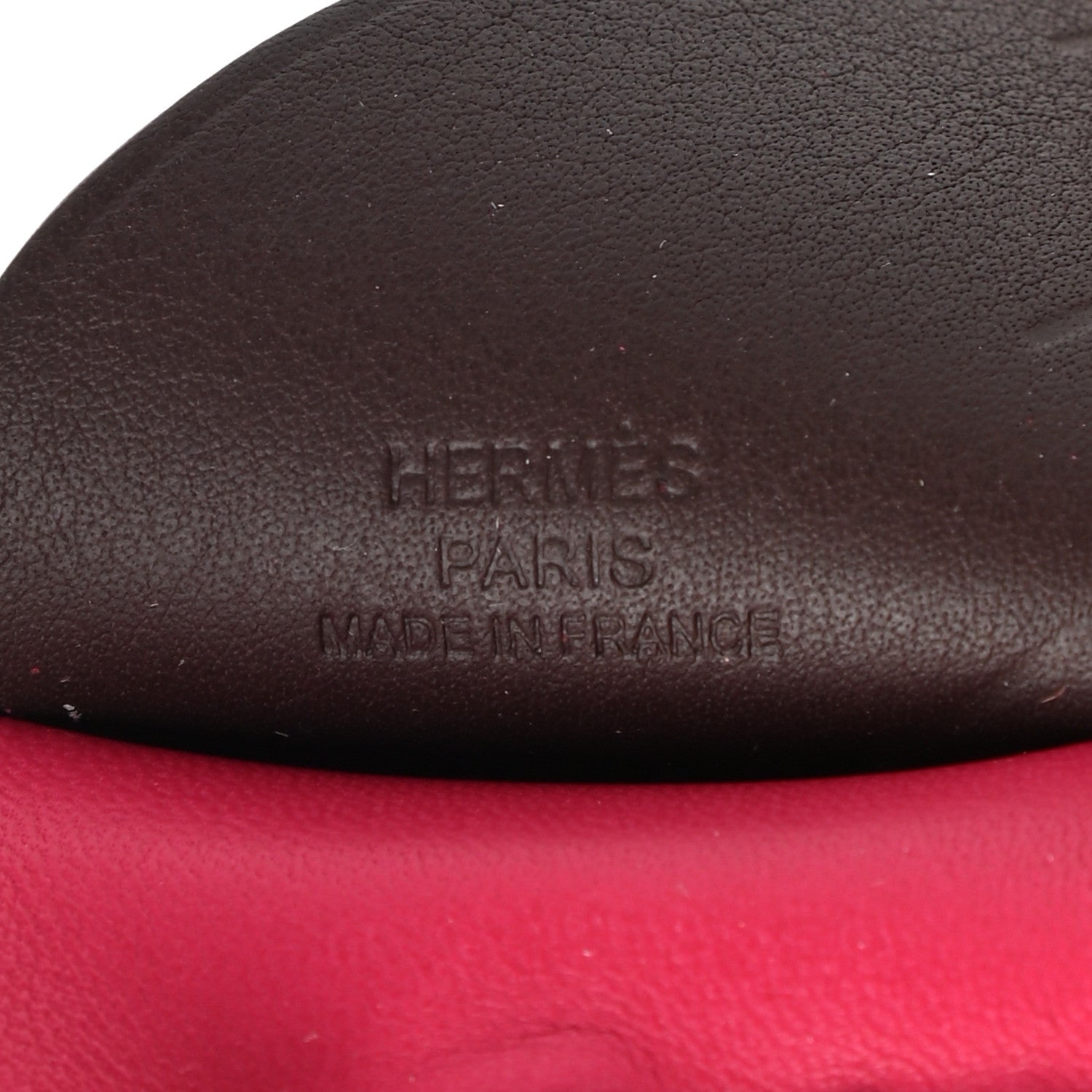 Hermes Milo Lambskin Grigri Rodeo Pegase Horse Bag Charm MM Framboise Rose Sakura Rouge Sellier 3 of 5