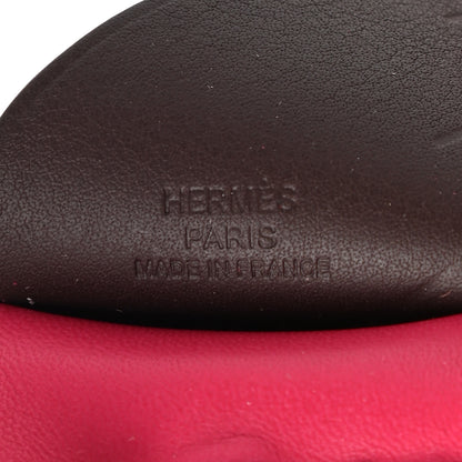 Hermes Milo Lambskin Grigri Rodeo Pegase Horse Bag Charm MM Framboise Rose Sakura Rouge Sellier 3 of 5