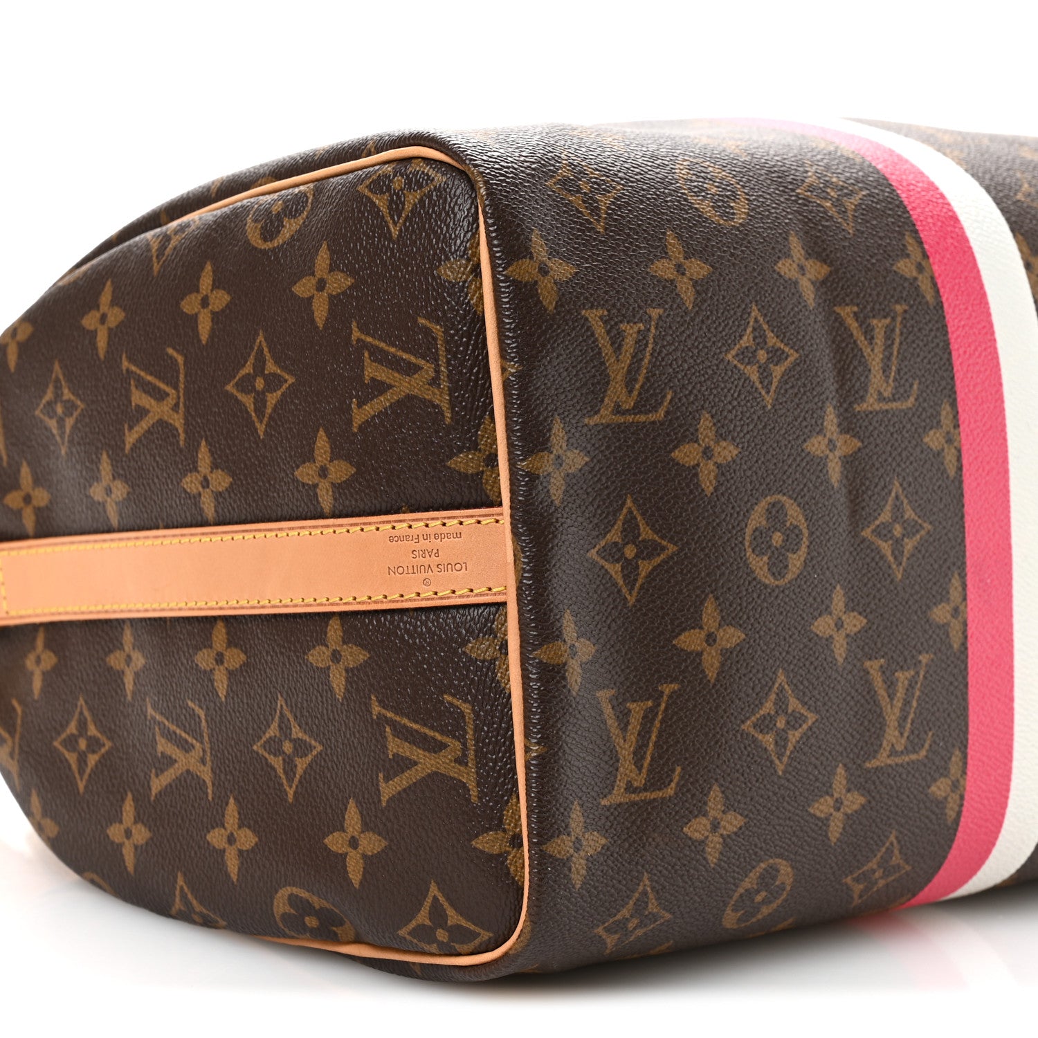 Louis Vuitton Monogram My LV Heritage Speedy Bandouliere 30 Fuchsia White 9 of 12