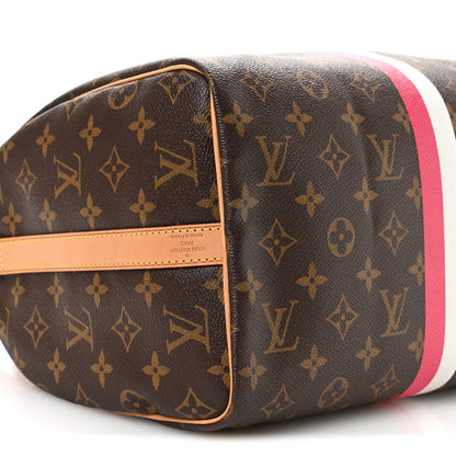 Louis Vuitton Monogram My LV Heritage Speedy Bandouliere 30 Fuchsia White 9 of 12