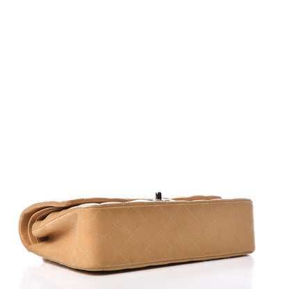 Chanel Lambskin Quilted Medium Double Flap Beige 4 of 16