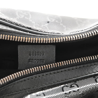 Gucci Imprime Monogram Belt Bag Black 7 of 9