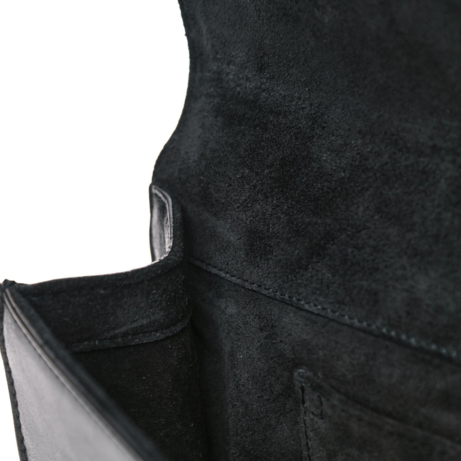 Saint Laurent Textured Calfskin Y Ligne Clutch Black 11 of 15