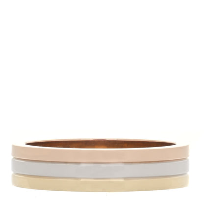 Cartier 18K Pink White Yellow Gold 4.8mm Vendome Louis Cartier Wedding Band Ring 54 7 1 of 5