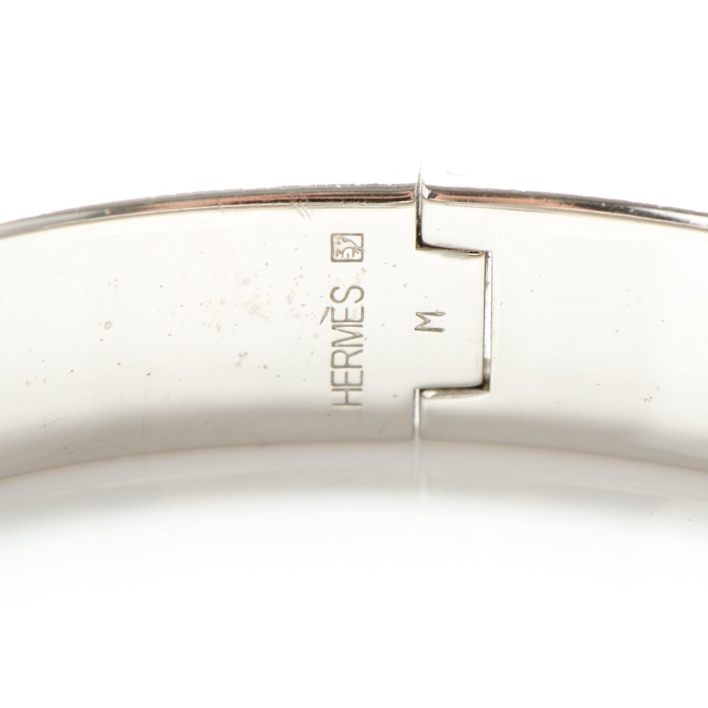 Enamel Narrow Clic Clac H Bracelet PM Turmeric