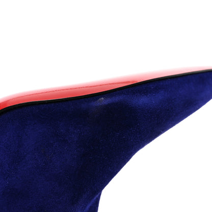 Christian Louboutin Veau Velour Booty Chain 100 Ankle Boots 40.5 Night 9 of 10