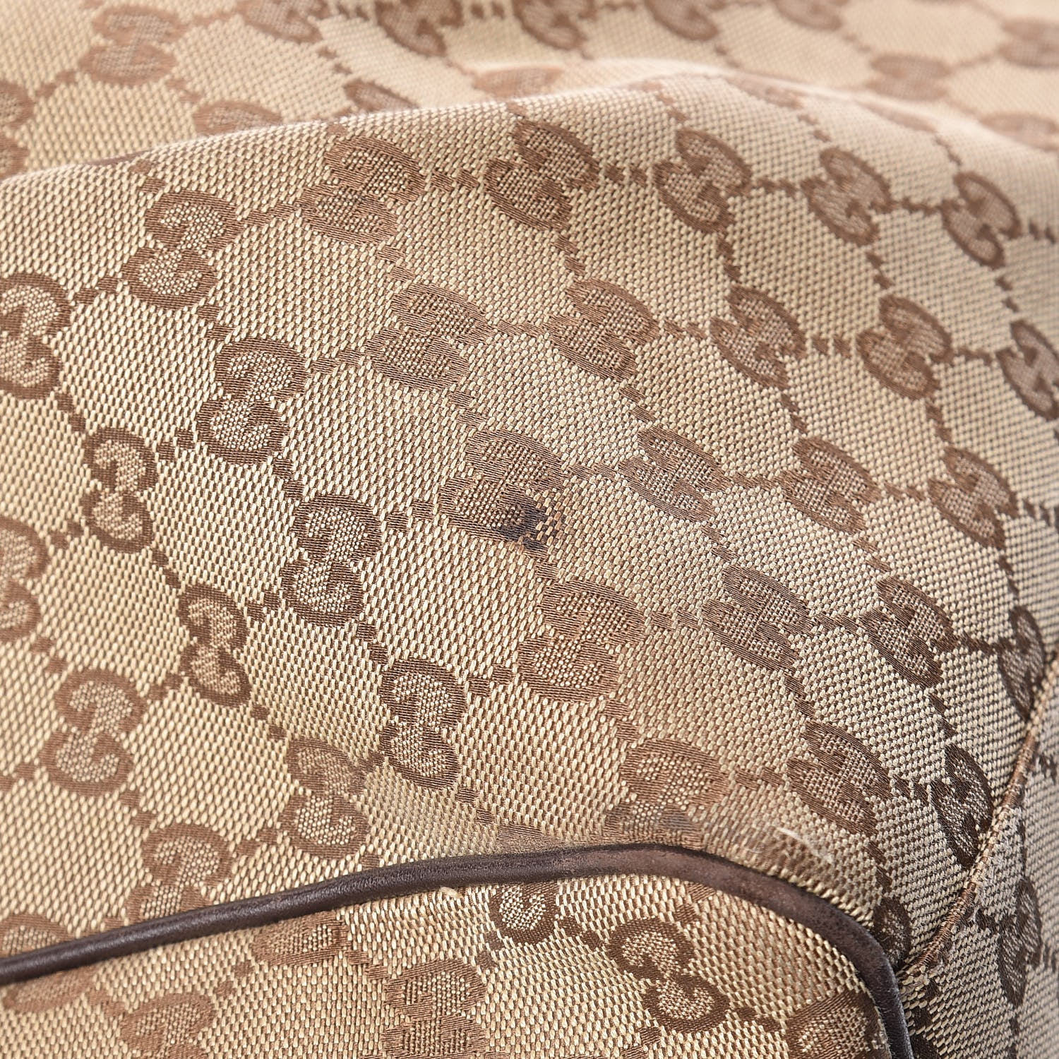 Gucci Monogram Large Sukey Tote Dark Brown 15 of 20