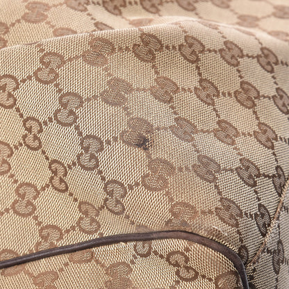 Gucci Monogram Large Sukey Tote Dark Brown 15 of 20