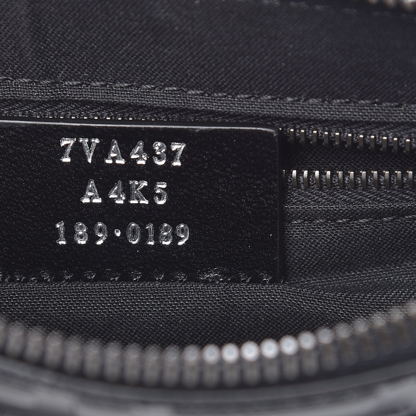 Vitello Century FF 1974 Embossed Messenger Black