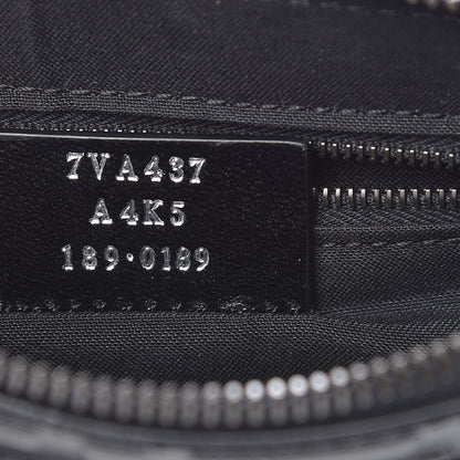 Fendi Vitello Century FF 1974 Embossed Messenger Black 7 of 7