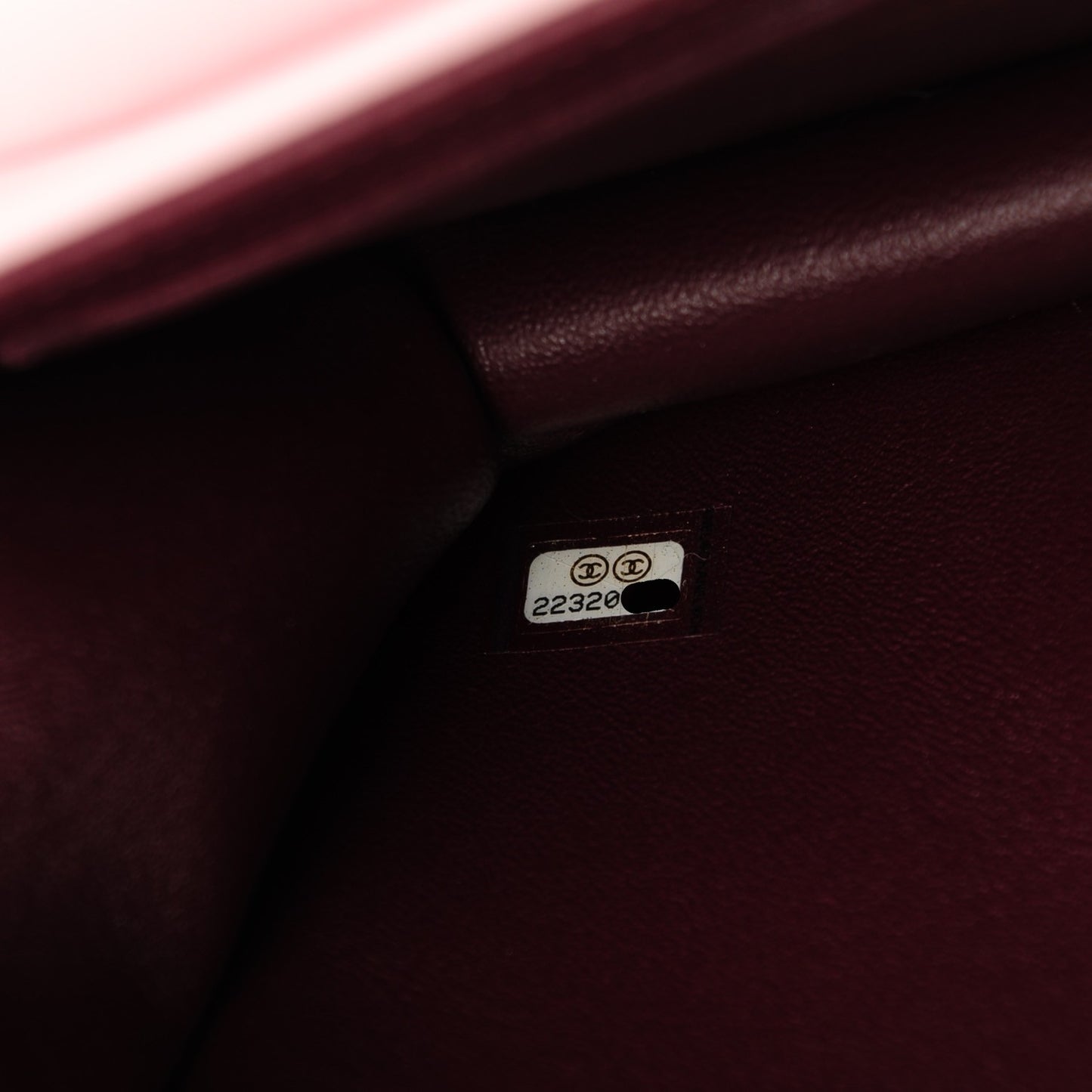 Sheepskin Quilted Mini Beauty Lock Flap Pink