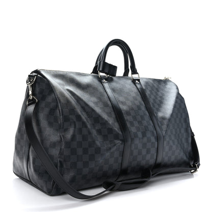Louis Vuitton Damier Graphite Keepall Bandouliere 55 2 of 10