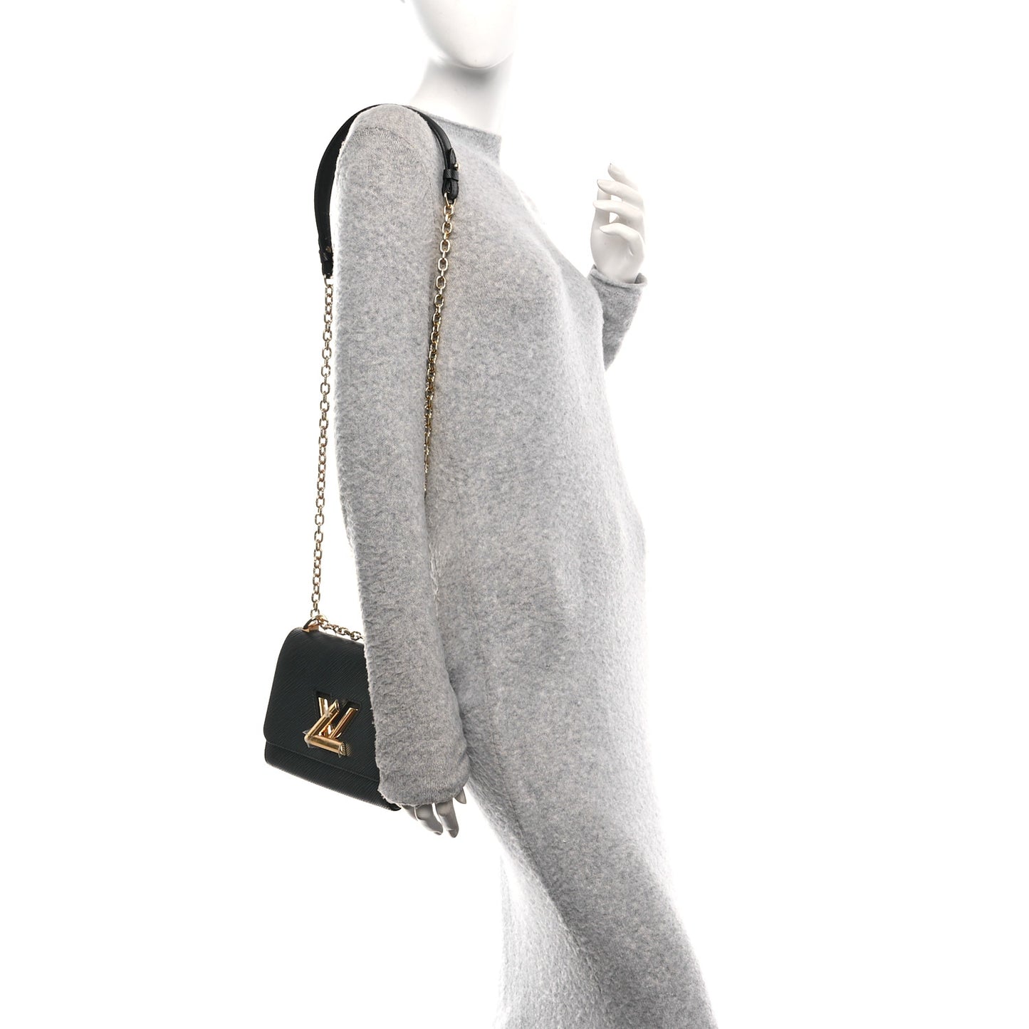 Epi Twist Shoulder Bag PM Black
