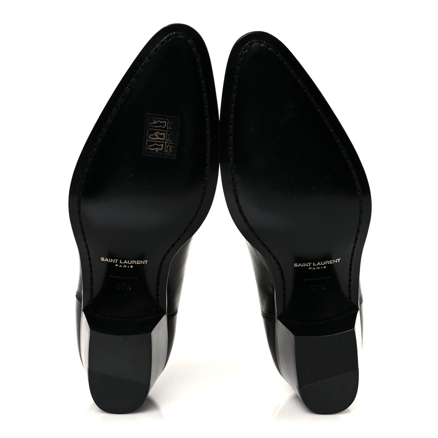 Incrociato Muriel Vassili 60 Ankle Zip Boots 37.5 Black