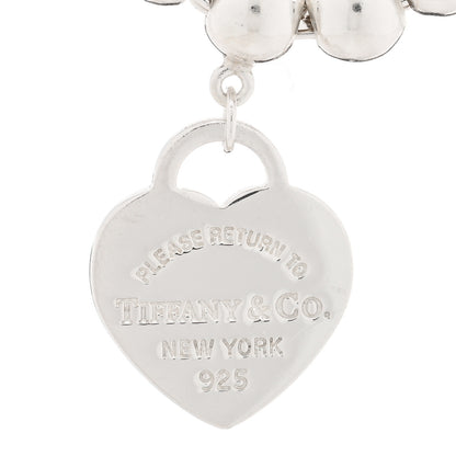 Tiffany Sterling Silver Enamel 4mm Return to Tiffany Heart Tag Bead Bracelet Pink 3 of 3