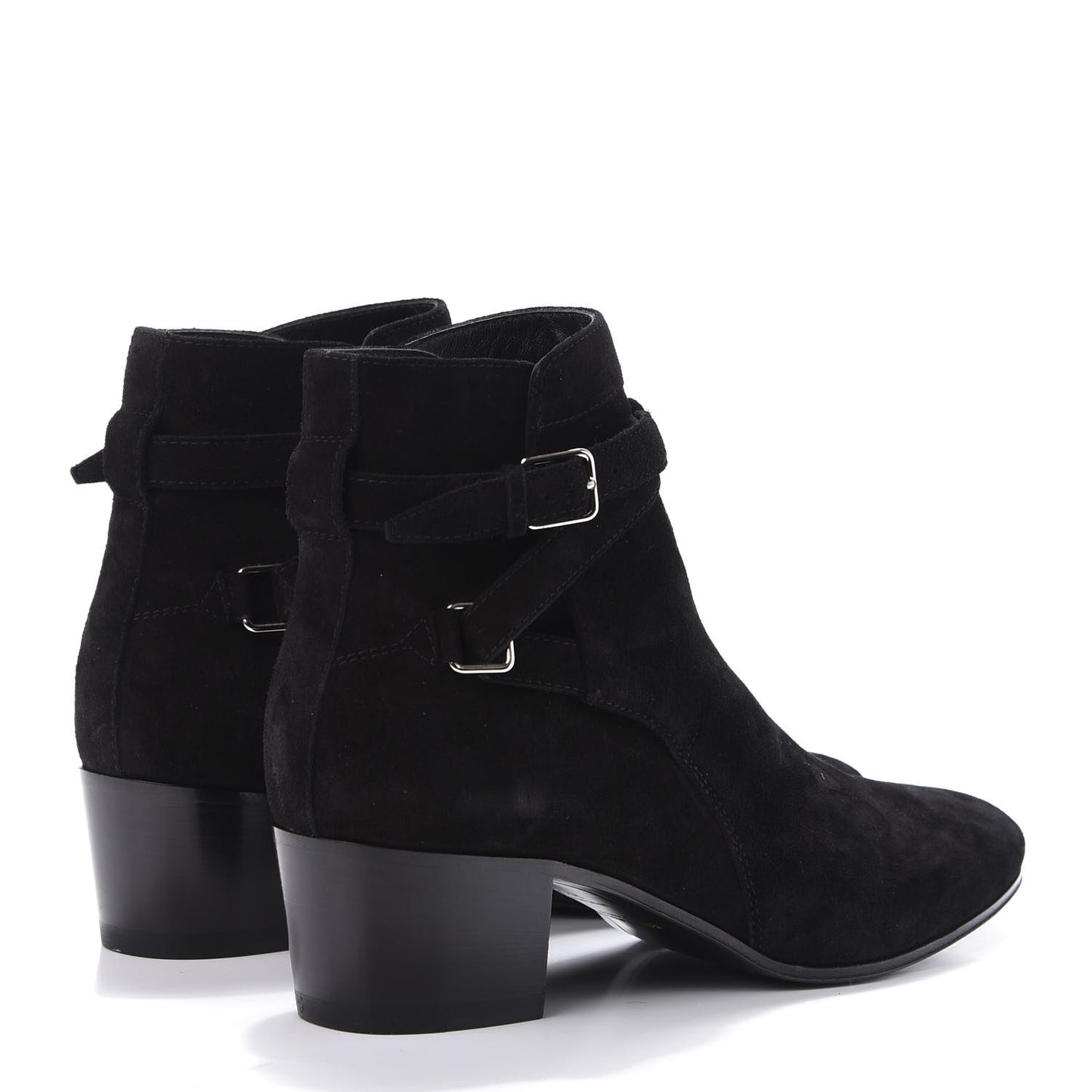 Suede Jodhpur Calfskin Blake Ankle Boots 39.5 Black