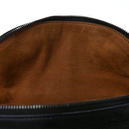 MCM Calfskin Maxi Monogram Fursten Belt Bag Black 14 of 14