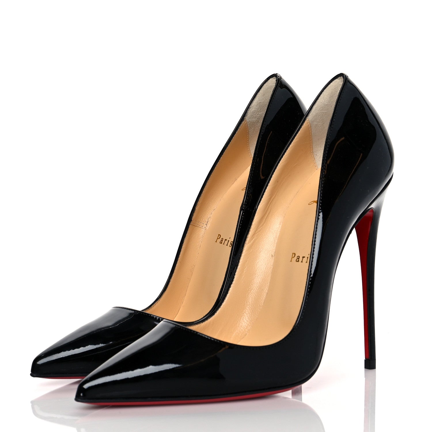 Christian Louboutin Patent So Kate 120 Pumps 39 Black 2 of 8