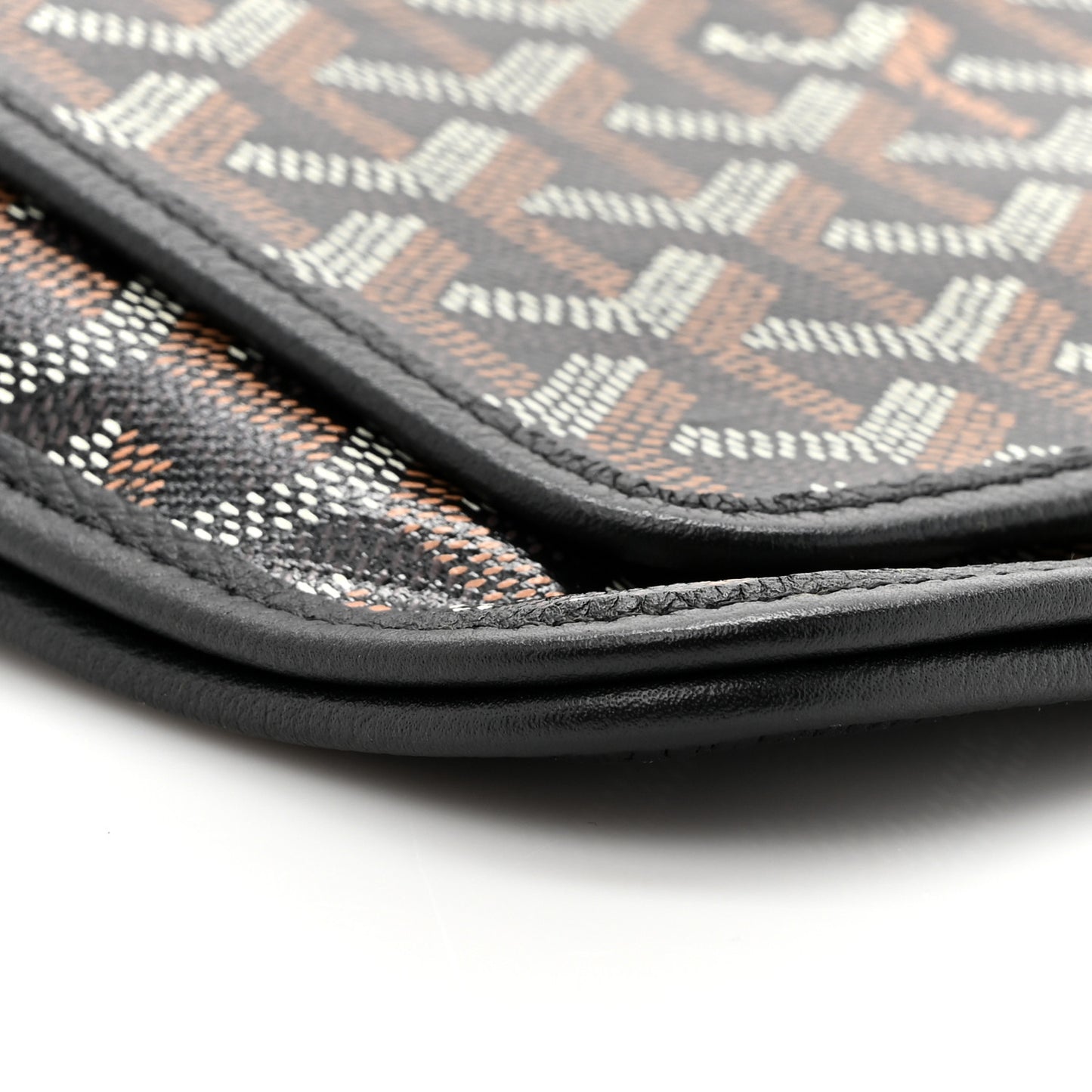 Goyardine Plumet Wallet Clutch Black