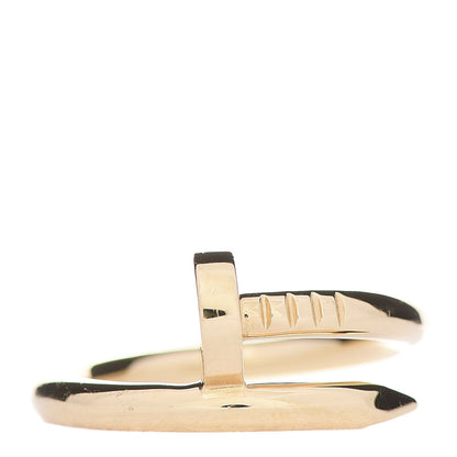 Cartier 18K Yellow Gold Juste Un Clou Ring 55 7.25 1 of 5