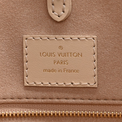 Louis Vuitton Empreinte Monogram Giant Onthego MM Creme Rose Trianon 6 of 9